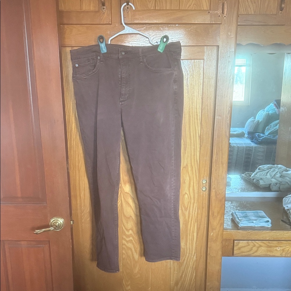 Rag and Bone Brown Jeans